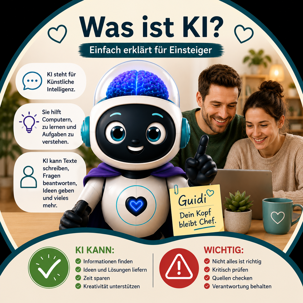 Was ist KI? Einfach erklärt für Einsteiger
