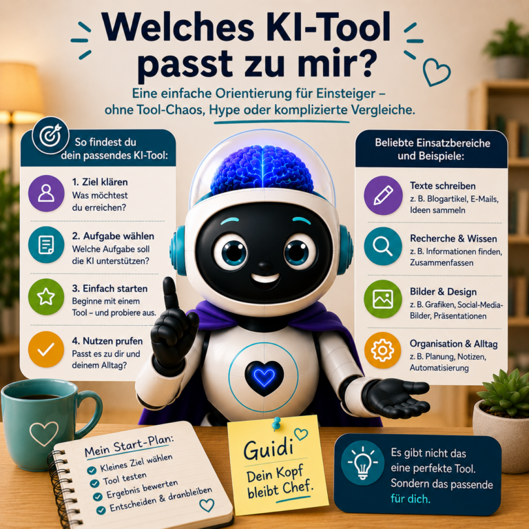 Welches KI Tool passt zu mir